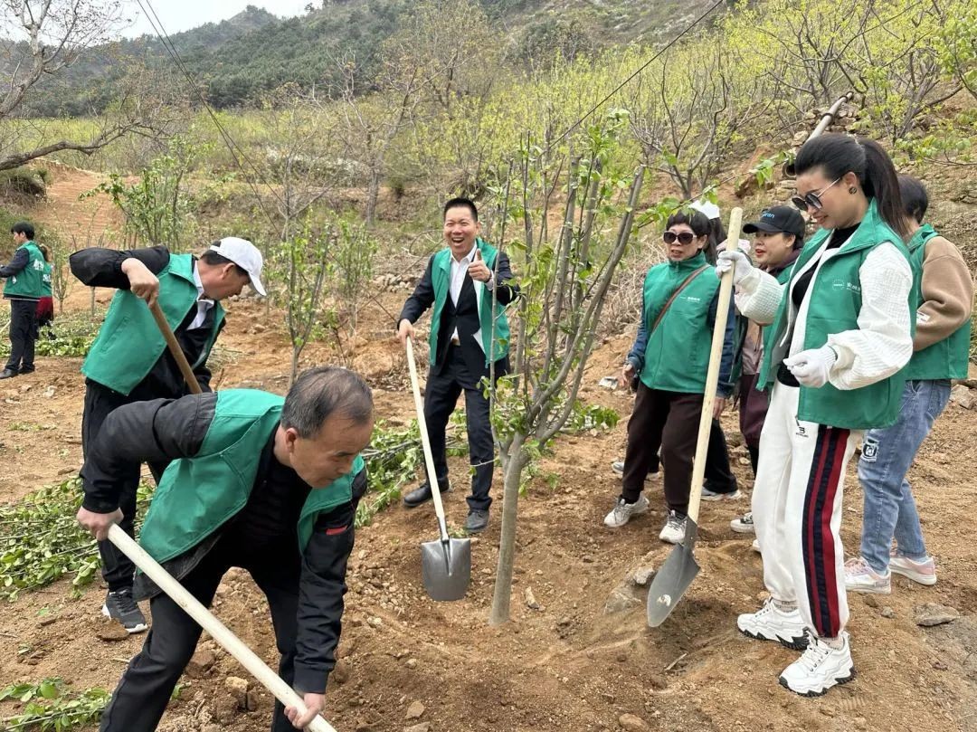 为爱充“植”，绿色地球丨第五届山东安然纳米公益植树活动圆满收官