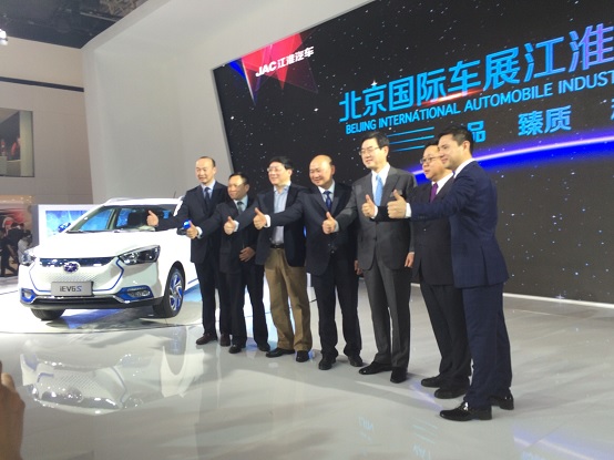 中国首款纯电动SUV江淮iEV6S绽放市场